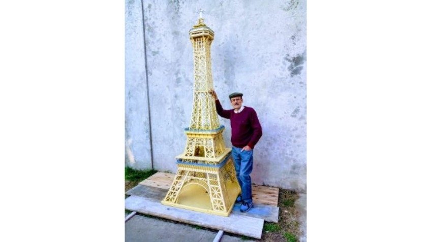Una gran Torre Eiffel tandilense